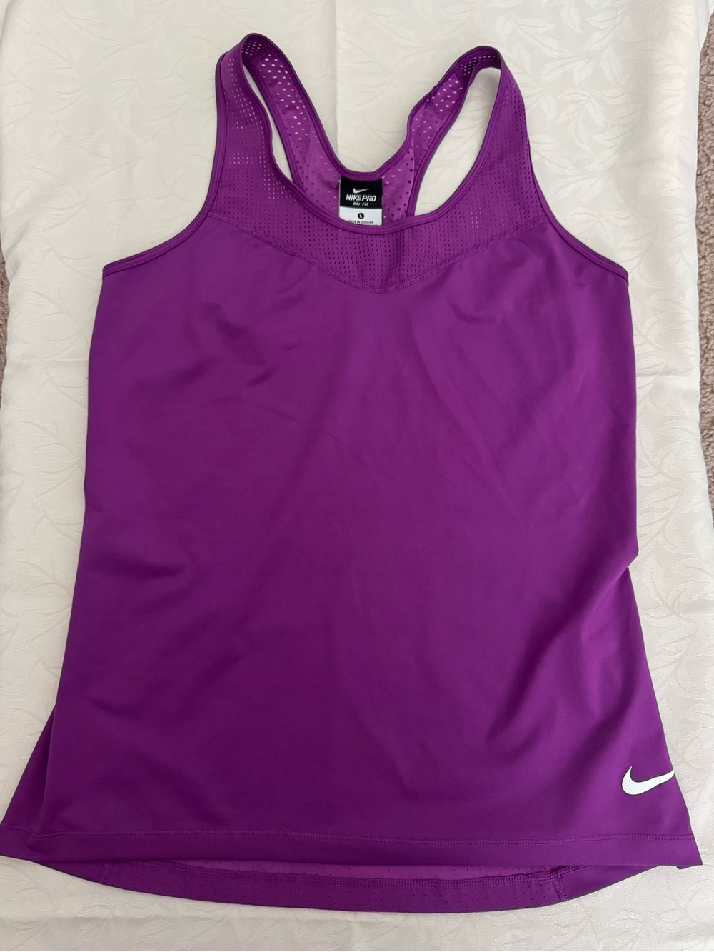 Nike Purple Performance Racerback Tank